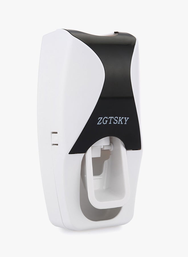 موزع معجون أسنان جداري وحامل فراشي أسنان أسود 5.91 x 2.17 , 5.12 x 2.17سم - Image 3