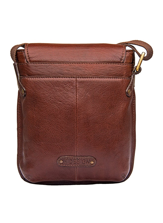 Hidesign - Vespucci Messenger Bag Brown - Image 1