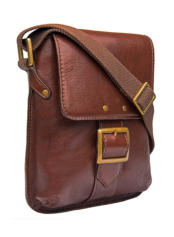 Hidesign - Vespucci Messenger Bag Brown - Image 1