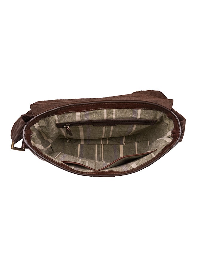 Hidesign Vespucci Messenger Bag Brown  - Image 4