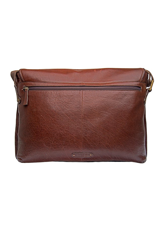 Hidesign - Vespucci Messenger Bag Brown - Image 1