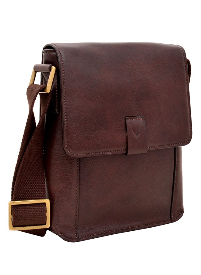 Hidesign Aiden Messenger Bag Brown  - Image 3