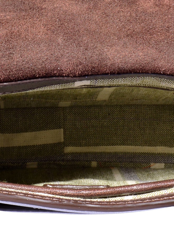 Hidesign Aiden Messenger Bag Brown  - Image 4