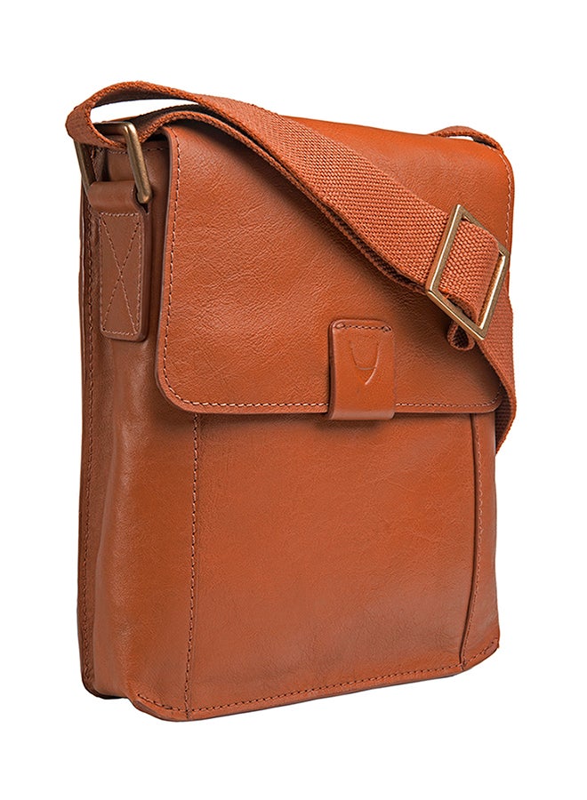 Hidesign Aiden Messenger Bag Tan  - Image 3