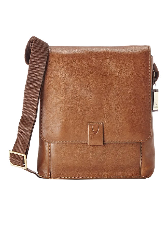 Hidesign Aiden Messenger Bag Tan  - Image 1