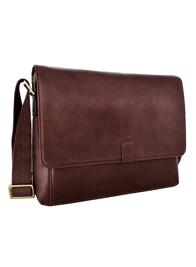 Hidesign - Aiden Messenger Bag Brown - Image 1