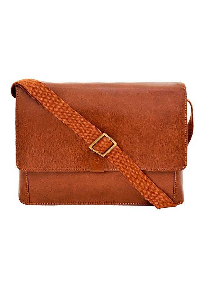 Hidesign Aiden Messenger Bag Tan  - Image 1