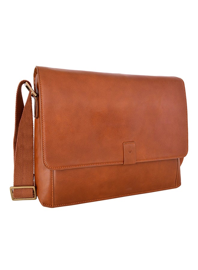 Hidesign Aiden Messenger Bag Tan  - Image 3