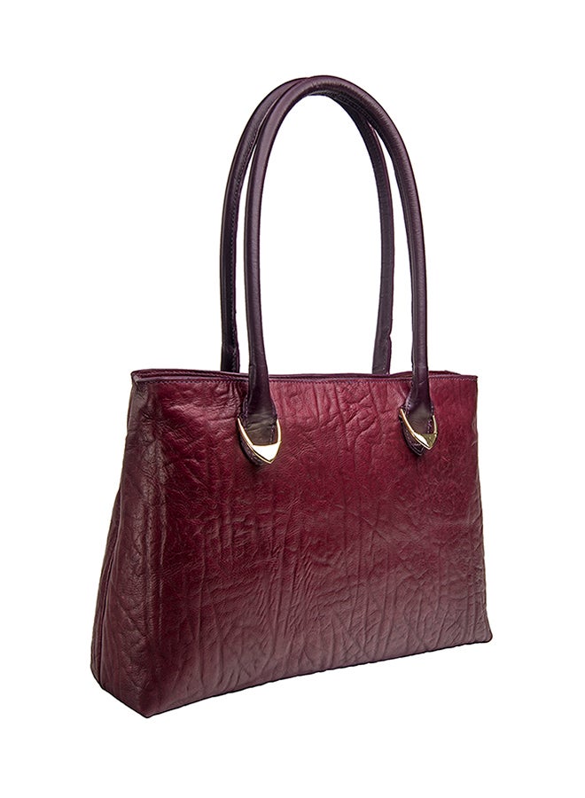 Hidesign - Yangtze Tote Bag Burgundy - Image 1