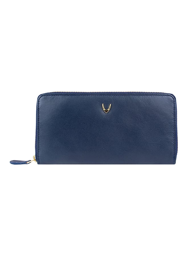 Hidesign Atlanta Leather Wallet Midnight Blue  - Image 1
