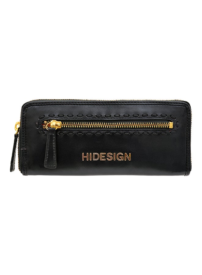 Hidesign Ascot Leather Wallet Black  - Image 1
