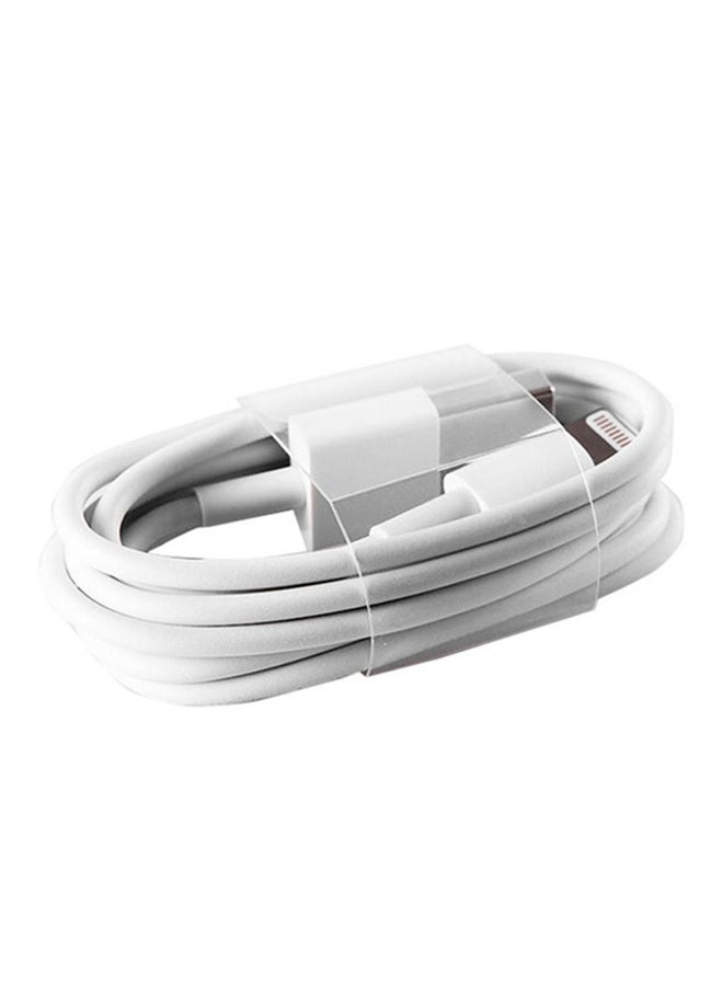 Generic - Lightning Data Sync Charging Cable White - Image 1