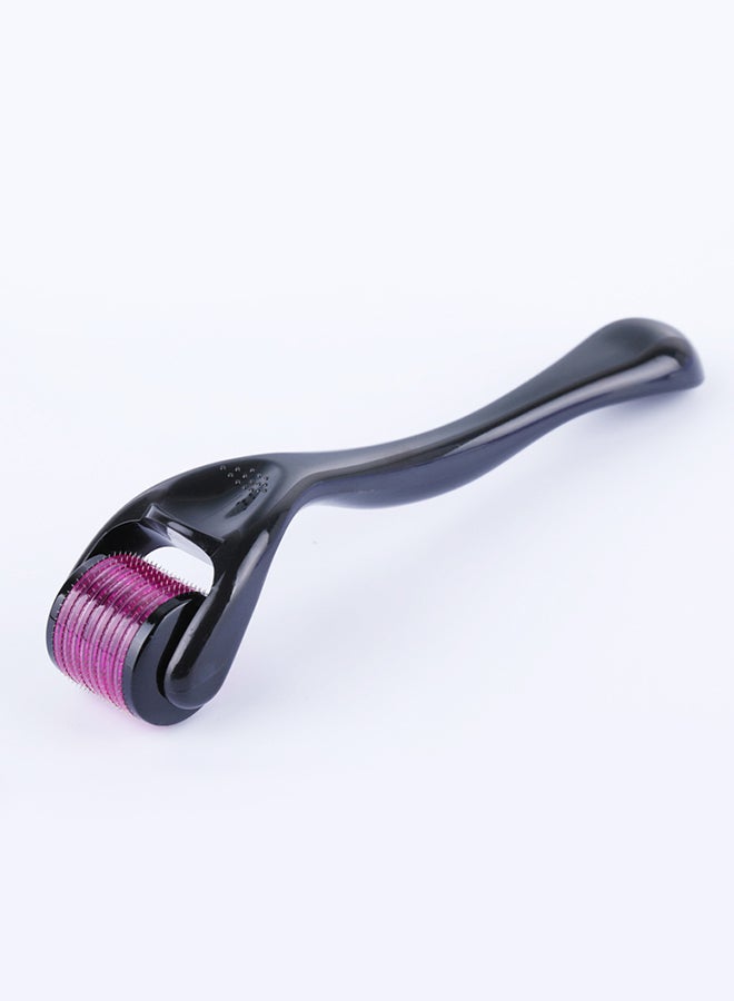 Micro Needle Derma Skin Roller Black/Pink - Image 2
