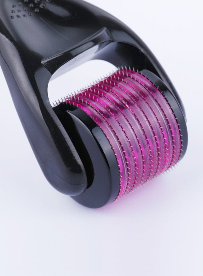 540 Micro Needle Derma Skin Roller Black/Pink - Image 4