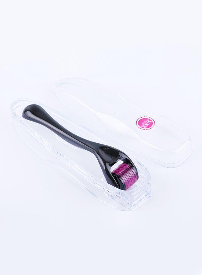 540 Micro Needle Derma Skin Roller Black/Pink - Image 5