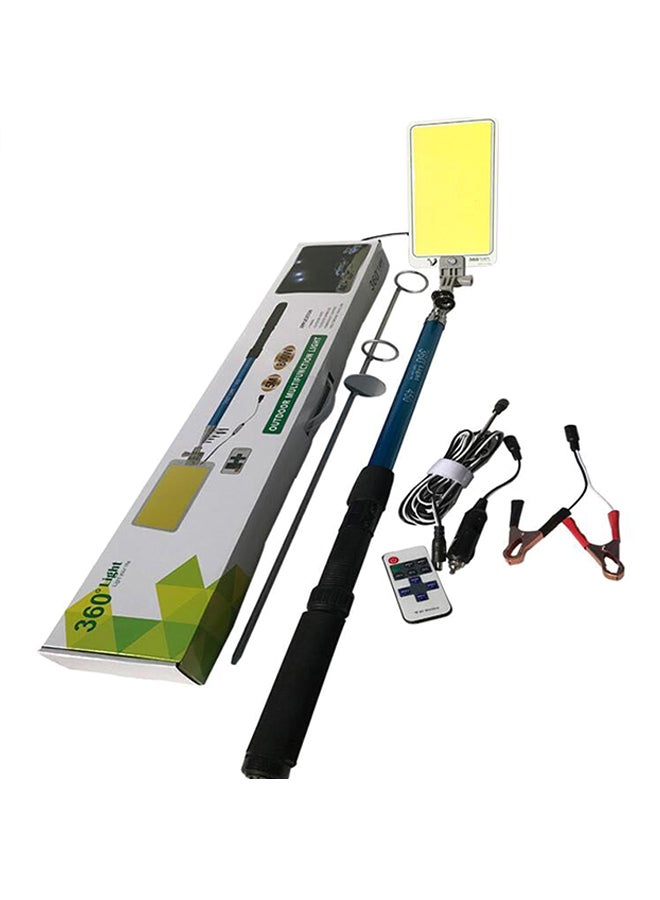TORBIDONI 500W Car LED Fishing Rod Light Remote Control Outdoor Camp Light Picnic Barbecue Light 12V 75x5.5x12cm - Image 1