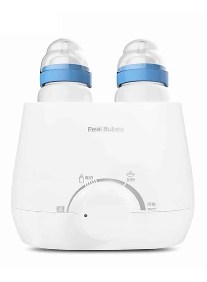 RealBubee Electric BPA Free Warmer Baby Feeding Double Bottle Sterilizer  - Image 3
