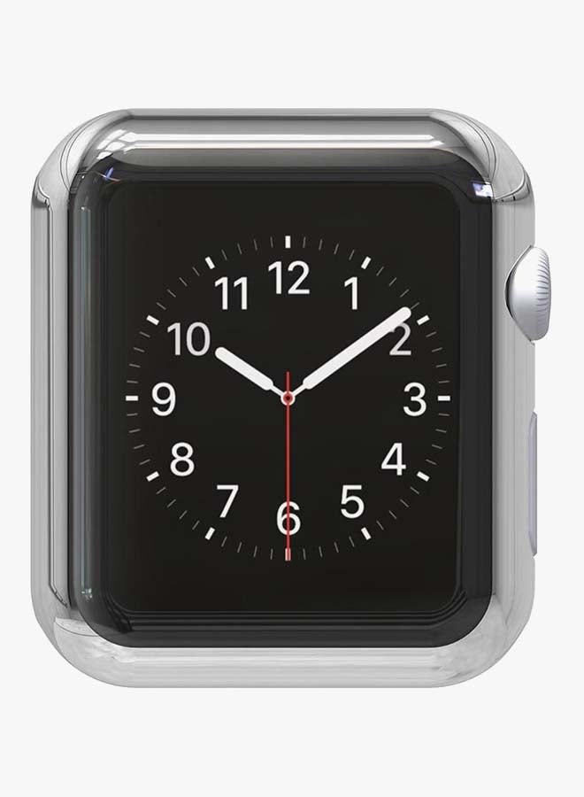 SAPU Screen Protector For Apple Watch Series 3 38mm Clear/Silver  - Image 2
