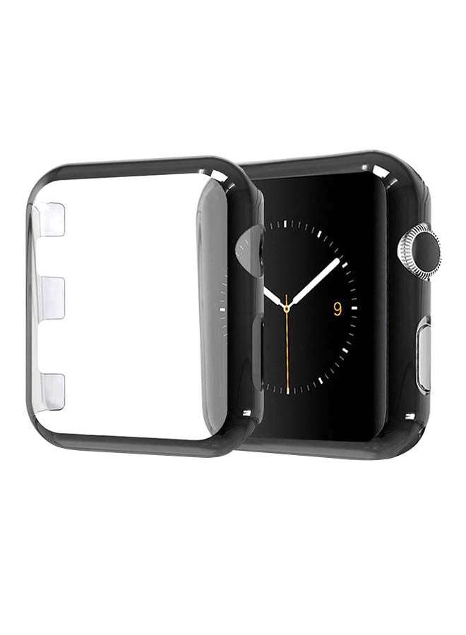 SAPU Screen Protector For Apple Watch Series 3 42mm Clear/Black 