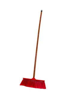 Floor Cleaning Broomstick Red/Brown 42x90centimeter