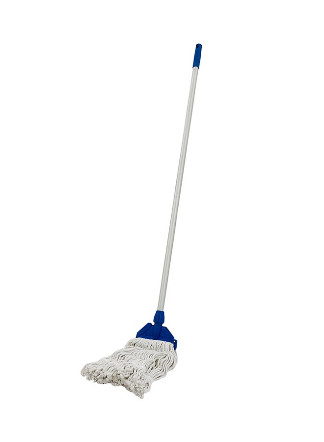 Floor Cleaning Wet Mop With Stick White/Blue - v1540390205/N19196621A_1