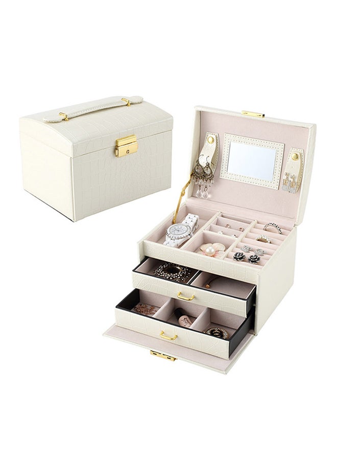 Multilayer PU Leather Jewellery Box