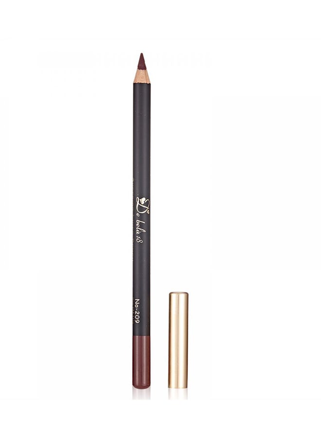 De Bela 18 - Superior Lip Liner Pencil Makeup Brown 209 - Image 1