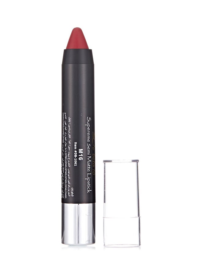 De Bela 18 Supreme Semi Matte Lipstick Makeup Red M16  - Image 1