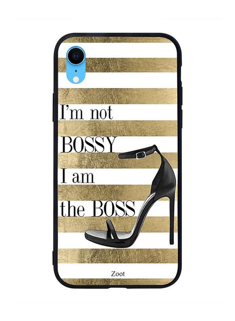 Skin Case Cover -for Apple iPhone XR I Am Not Bossy I Am The Boss I Am Not Bossy I Am The Boss