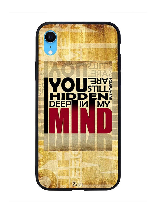 Zoot - Skin Case Cover -for Apple iPhone XR You Are Hidden In My Mind You Are Hidden In My Mind - Image 1