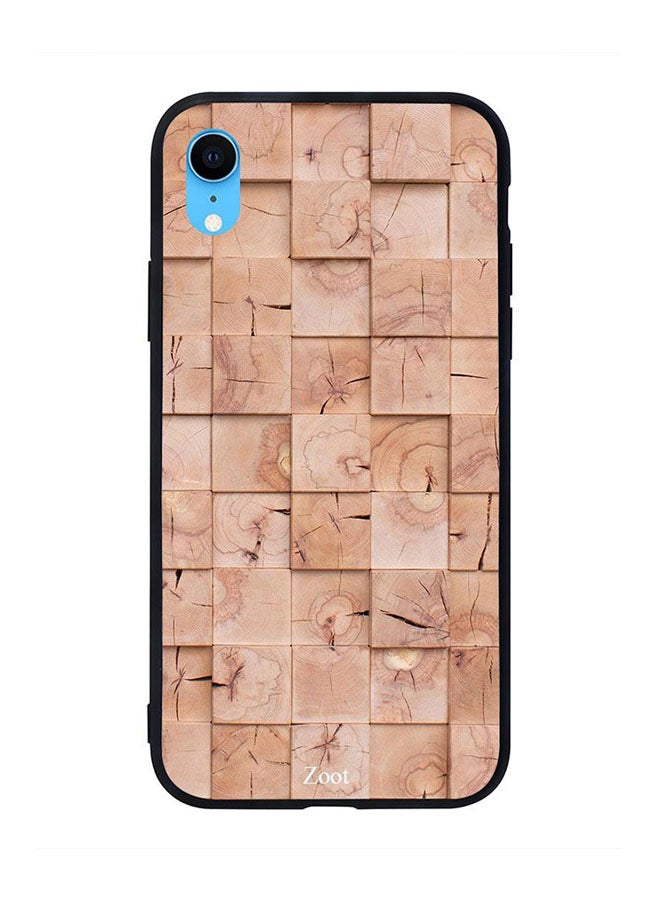 Zoot Skin Case Cover -for Apple iPhone XR Wooden Cream Boxes Wooden Cream Boxes 