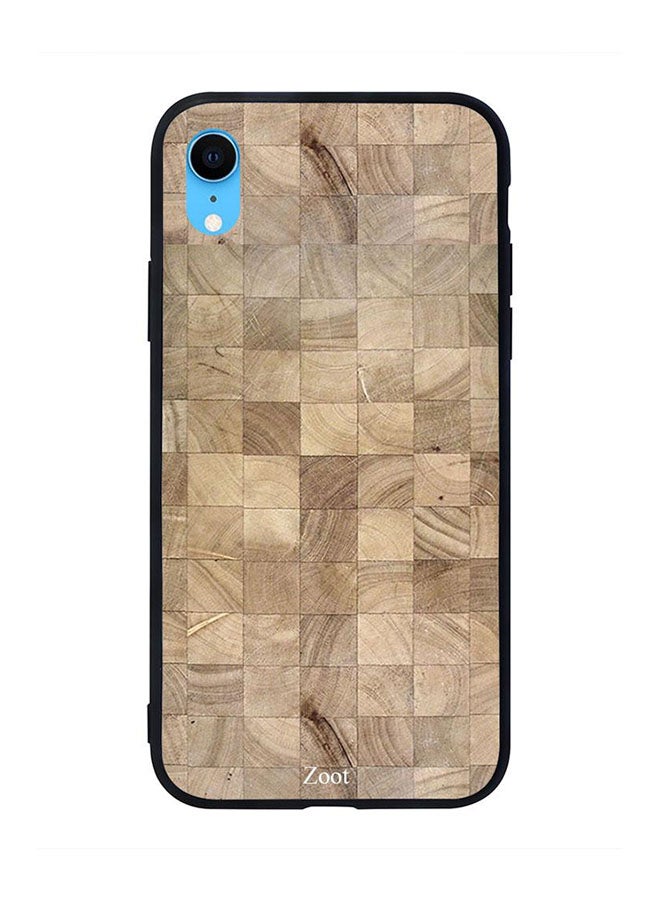 Zoot Skin Case Cover -for Apple iPhone XR Wooden Light Brown Boxes Wooden Light Brown Boxes 