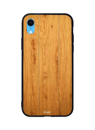 Skin Case Cover -for Apple iPhone XR Wooden Vertical Two Lines Wooden Vertical Two Lines - v1540485355/N19390015A_1