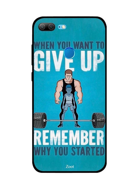 Protective Case Cover For Huawei Honor 9 Lite When You Want To Give Up Get Started