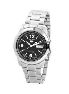 Seiko Men's Round Shape Stainless Steel Analog Wrist Watch 40 mm - Silver - SNKE63J1  - Image 1
