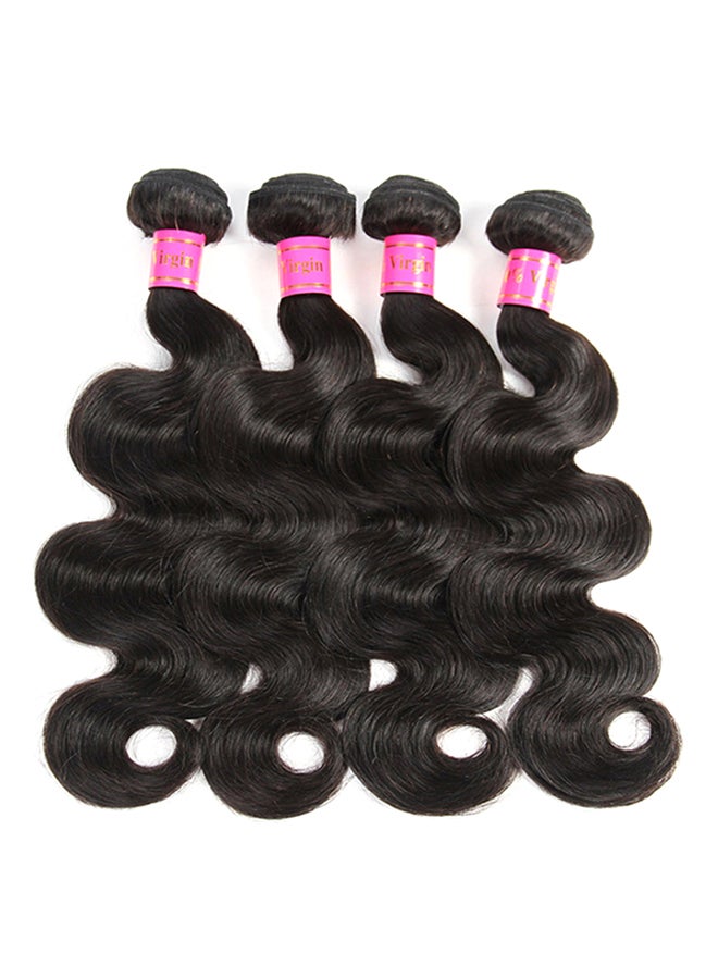 Long Curly Hair Wig Black 22inch - Image 2