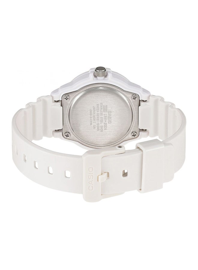 CASIO Women's Water Resistant Analog Watch LRW-200H-4E2VDF - 34 mm - White  - Image 2