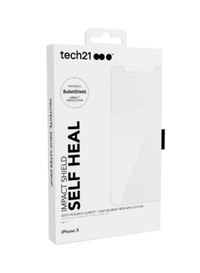 tech21 Impact Shield Tempered Glass Screen Protector For Apple iPhone X/XS Clear  - Image 2