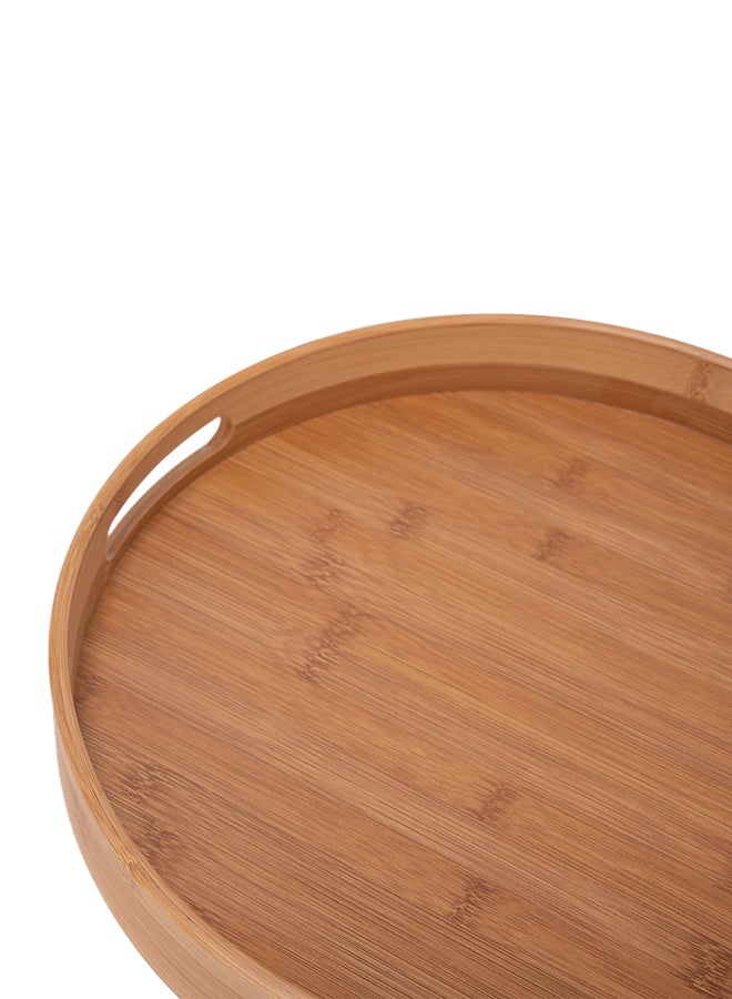 Dallaty Bamboo Serving Tray Brown 35x5centimeter - Image 3