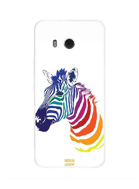 Protective Case Cover For HTC U11 Colorful Zebra