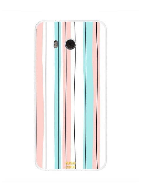 Protective Case Cover For HTC U11 Pattern of Black Lines
