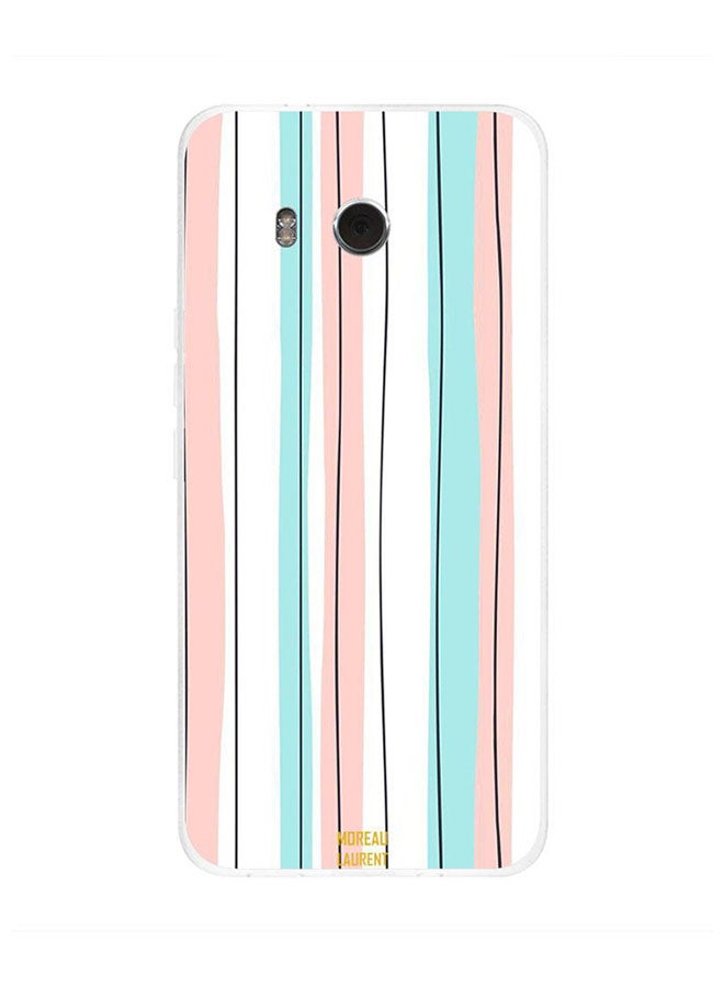 Protective Case Cover For HTC U11 Pattern of Black Lines