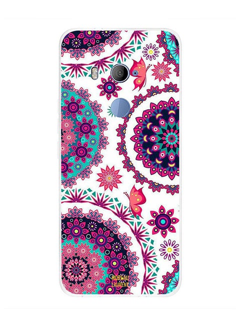 Protective Case Cover For HTC U11 Plus Floral Pattern