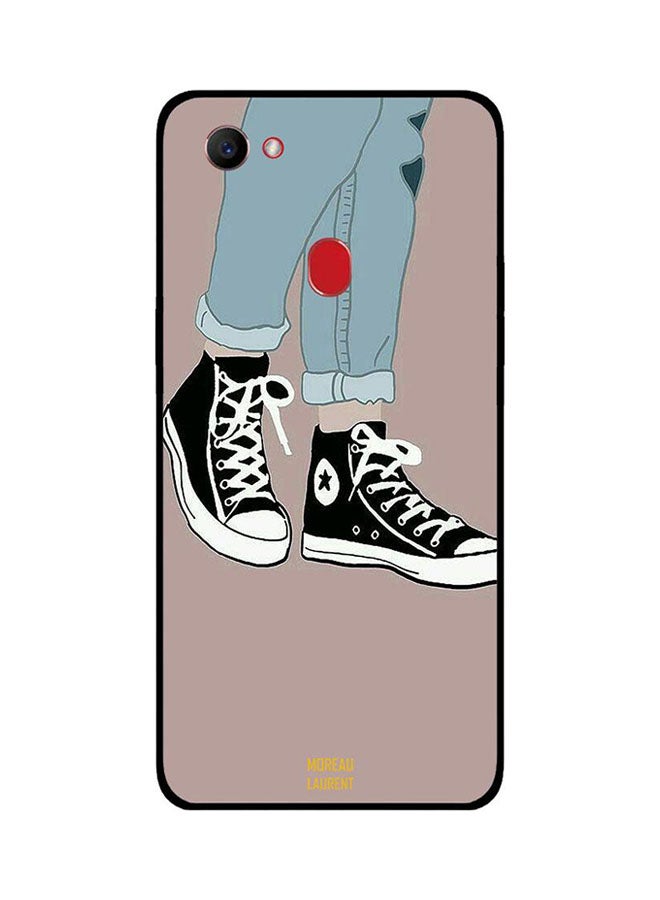 Moreau Laurent Skin Case Cover -for Oppo F7 Canvas Shoes Canvas Shoes