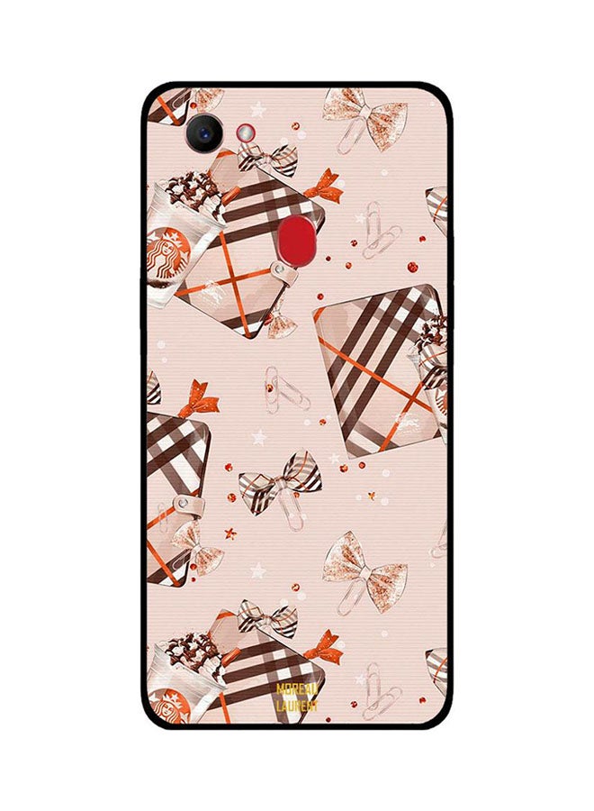Moreau Laurent Skin Case Cover -for Oppo F7 Chocolate Pouch And Ice Cream Chocolate Pouch And Ice Cream 
