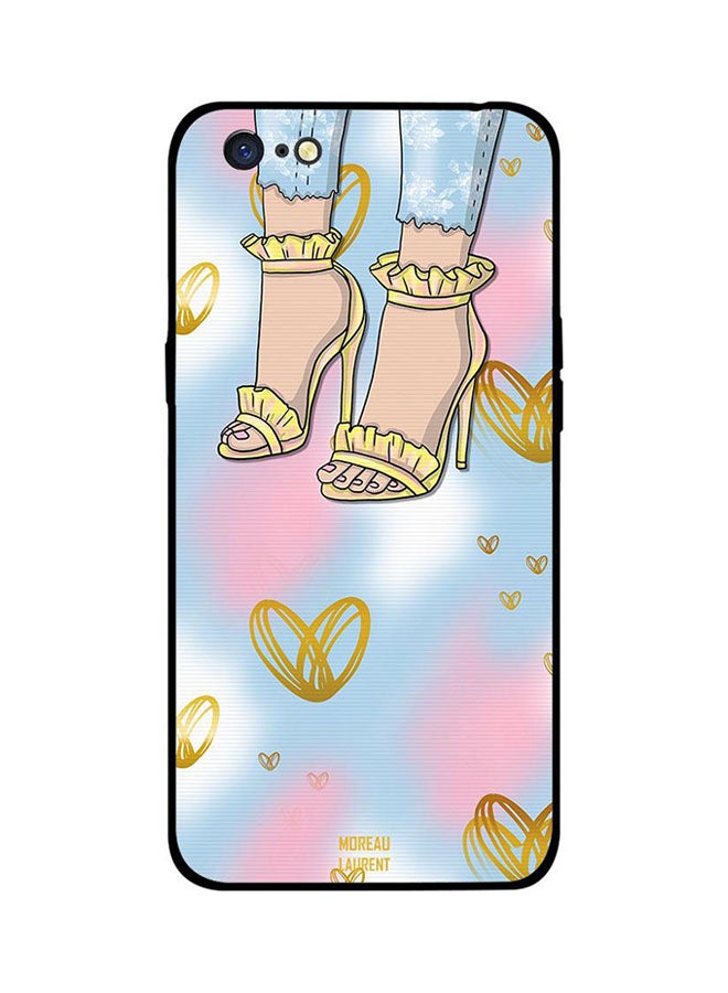 Moreau Laurent Skin Case Cover -for Oppo A71 Yellow Shoes Yellow Shoes