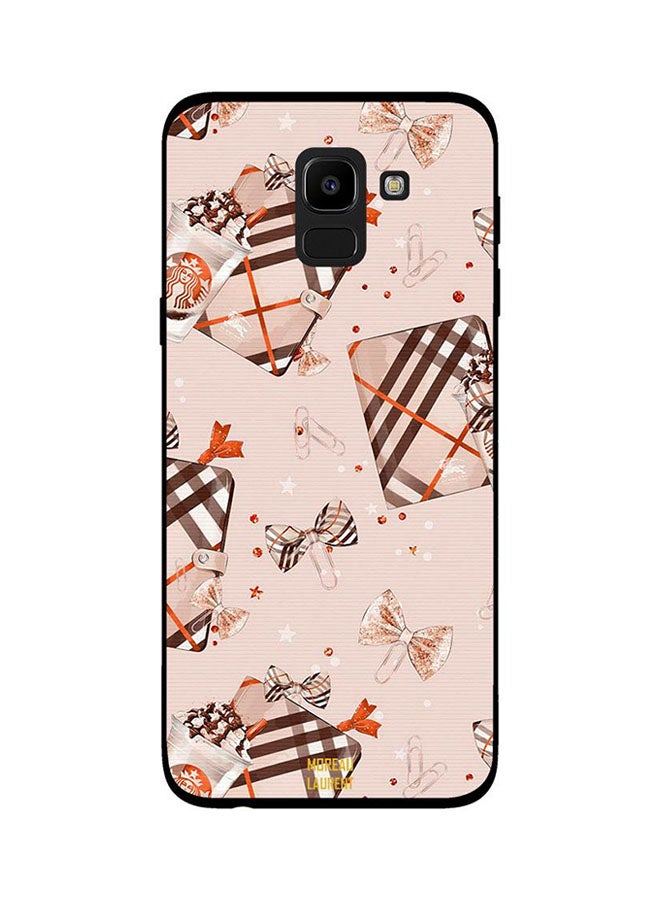 Moreau Laurent Protective Case Cover For Samsung Galaxy J6 Chocolate Pouch And Ice Cream 