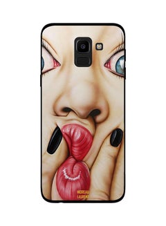 Moreau Laurent Protective Case Cover For Samsung Galaxy J6 Whistling With Lips 