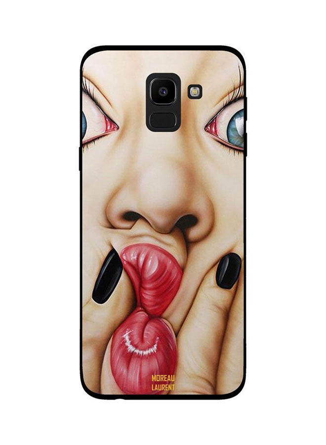 Protective Case Cover For Samsung Galaxy J6 Whistling With Lips