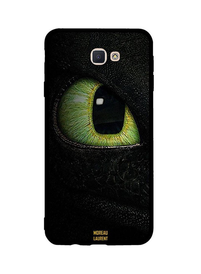 Moreau Laurent Skin Case Cover -for Samsung Galaxy J7 Prime Green Cat Eye Green Cat Eye
